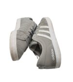 Tenisi barbati  Adidas, 47, imitatie de piele, gri - imagine 4