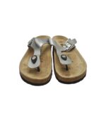 Saboti dama Esmara, 38, imitatie de piele, gri - imagine 3