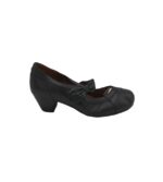 Pantofi daam Jana, 39, piele, negru