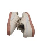 Adidasi dama Puma, 38, imitatie de piele, crem - imagine 4