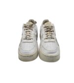Adidasi barbati Nike, 42, imitatie de piele, piele, alb - imagine 3