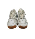 Adidasi barbati Indoor, 44, material textil, piele, alb - imagine 3