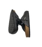 Saboti barbati Natur Pure, 41, piele, negru - imagine 4