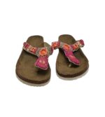 Saboti dama Ocean Club, 41, imitatie de piele, bej roz - imagine 3