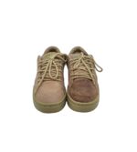 Adidasi dama Axn, 38, piele intoarsa, material textil, bej - imagine 3