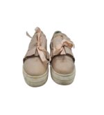 Adidasi dama 38, imitatie de piele, piele, bej - imagine 3