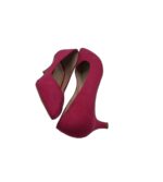 Pantofi dama Faith, 38, material textil, roz - imagine 4