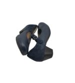 Pantofi dama 38, piele intoarsa, piele, negru - imagine 4