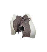 Adidasi dama Skechers, 38, material textil, gri - imagine 4