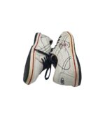 Adidasi barbati Fashion, 43, imitatie de piele, alb - imagine 4