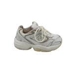 Adidasi dama  New Balance, 39, material textil, piele, alb