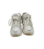 Adidasi dama  New Balance, 39, material textil, piele, alb - imagine 3