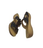 Saboti dama Easy Street, 40, imitatie de piele, negru - imagine 4