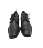 Pantofi barbati Bama, 42, piele, negru - imagine 3