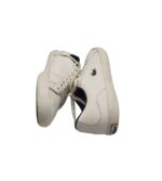 Tenisi barbati Lacoste, 40.5, imitatie de piele, alb - imagine 4