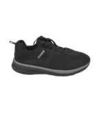 Adidasi barbati Fashion, 46, material textil, negru