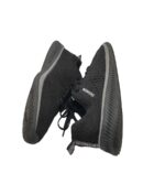 Adidasi barbati Fashion, 46, material textil, negru - imagine 4