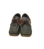 Mocasini barbati Hobos, 42, piele, negru maro - imagine 3