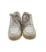 Adidasi dama Nike, 39, imitatie de piele, piele, alb - imagine 3