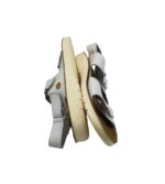 Sandale barbati Wellness 43, piele, alb - imagine 4