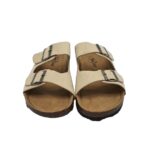 Saboti barbati John Baner, material textil, bej - imagine 3