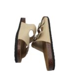 Saboti barbati John Baner, material textil, bej - imagine 4