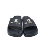 Slapi barbati Champion, alte materiale , negru - imagine 3