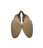 Pantofi dama Gino Venturi, 38, material textil, maro - imagine 5