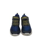 Adidasi copii Skechers, 30, material textil, negru albastru - imagine 3