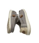 Mocasini barbati Dude, 41, material textil, gri - imagine 4
