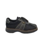 Pantofi barbati Dockers, 44, piele intoarsa, piele, negru
