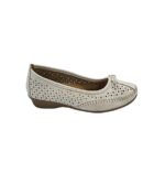 Pantofi dama Pavers, 41, piele, alb