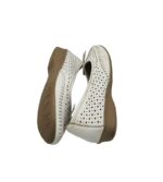 Pantofi dama Pavers, 41, piele, alb - imagine 4
