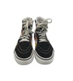 Tenisi dama Vans, 40, piele intoarsa, material textil, negru - imagine 3