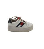 Adidasi dama Tommy Jeans, 36, piele, alb