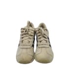 Adidasi dama Adidas, 38, piele, gri - imagine 3