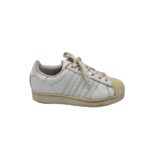 Adidasi dama Adidas, 39, imitatie de piele, piele, alb