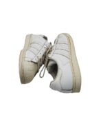 Adidasi dama Adidas, 39, imitatie de piele, piele, alb - imagine 4