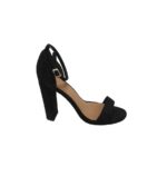 Sandale dama New Look, 37, material textil, negru