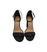 Sandale dama New Look, 37, material textil, negru - imagine 3