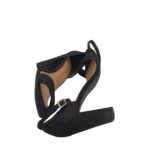 Sandale dama New Look, 37, material textil, negru - imagine 4