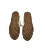 Adidasi dama 37, imitatie de piele, material textil, alb verde - imagine 5