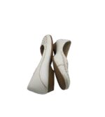 Pantofi dama George, 38, imitatie de piele, alb - imagine 4