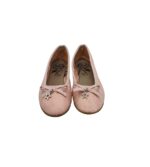 Balerini dama 38, imitatie de piele, roz - imagine 3