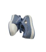 Tenisi dama 37, material textil, albastru - imagine 4