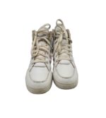 Adidasi dama Adidas, 37, imitatie de piele, alb - imagine 3