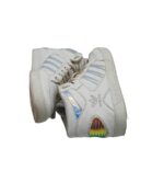 Adidasi dama Adidas, 37, imitatie de piele, alb - imagine 4