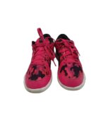 Adidasi dama Adidas, 40, imitatie de piele, material textil, roz negru - imagine 3