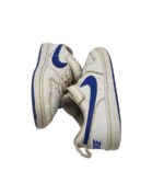 Adidasi copii Nike, 33, imitatie de piele, piele, alb - imagine 4