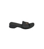Saboti dama 36, piele, negru